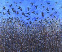 ROOSTING ROOKS by Catherine McWilliams RUA at Ross's Online Art Auctions