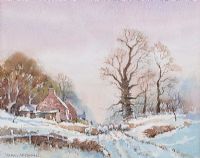 WINTER MORNING by James McConnell at Ross's Online Art Auctions