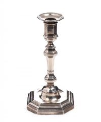 SILVER CANDLESTICK at Ross's Online Art Auctions