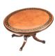 VICTORIAN WALNUT & EBONY OVAL CENTRE TABLE at Ross's Online Art Auctions
