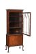 PAIR OF MAHOGANY DISPLAY CABINETS at Ross's Online Art Auctions