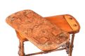 VICTORIAN WALNUT TURN OVER LEAF CARD TABLE at Ross's Online Art Auctions