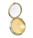 GUILLOCHE ENAMEL SILVER GILT POWDER COMPACT WITH MIRROR at Ross's Online Art Auctions