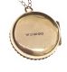 9CT GOLD ENGRAVED LOCKET AND CHAIN (BROKEN) at Ross's Online Art Auctions