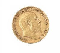 1905 HALF SOVEREIGN COIN at Ross's Online Art Auctions
