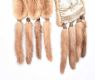 BLONDE MINK STOLE WITH STAND-UP COLLAR AND TASSELS at Ross's Online Art Auctions
