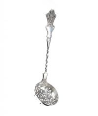 FINE STERLING SILVER SUGAR SIFTER at Ross's Online Art Auctions
