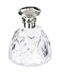 SILVER TOPPED SCENT BOTTLE at Ross's Online Art Auctions