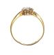 ANTIQUE 18CT GOLD DIAMOND CLUSTER RING at Ross's Online Art Auctions