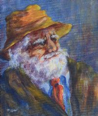 A MAN OF EXPERIENCE by Joan Kingan UWS at Ross's Online Art Auctions