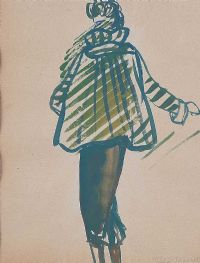 FASHION MODEL by Gladys Maccabe HRUA at Ross's Online Art Auctions