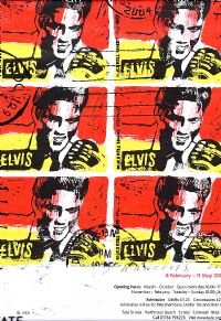 ELVIS TATE GALLERY EXHIBITION POSTER by Neil Shawcross RHA RUA at Ross's Online Art Auctions