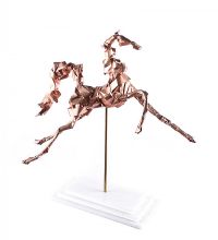 PRANCING HORSE by Irish School at Ross's Online Art Auctions