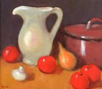 STILL LIFE WITH JUG by Peter Byrne at Ross's Online Art Auctions