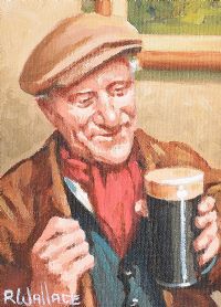 A FINE PINT by Roy Wallace at Ross's Online Art Auctions