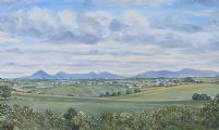 THE MOURNES FROM SCRABO by David Crosby at Ross's Online Art Auctions