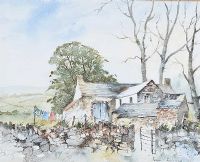 NEAR KESH, COUNTY FERMANAGH by Joan Kenning at Ross's Online Art Auctions