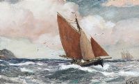 COME HOME WITH THE CATCH by Charles Napier Hemy RA at Ross's Online Art Auctions