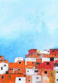 HOMES by Jeff Adams at Ross's Online Art Auctions