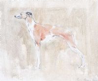 WHIPPET by Con Campbell at Ross's Online Art Auctions