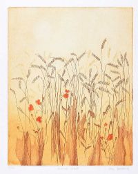 SUMMER WHEAT by Lola Stafford at Ross's Online Art Auctions