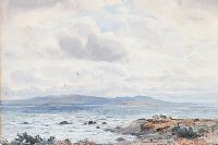 LOUGH CULLIN, COUNTY MAYO by Frank Egginton RCA FIAL at Ross's Online Art Auctions