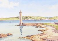 CHAINE MEMORIAL, LARNE by Samuel McLarnon UWS at Ross's Online Art Auctions