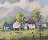 HOMESTEAD, COUNTY WICKLOW by G. O'Brien at Ross's Online Art Auctions