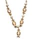 9CT GOLD OPAL EARRINGS AND NECKLACE SET at Ross's Online Art Auctions