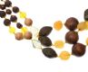 TRIPLE STRAND OF VINTAGE BEADS at Ross's Online Art Auctions