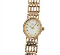 9CT GOLD ROTARY WATCH at Ross's Online Art Auctions