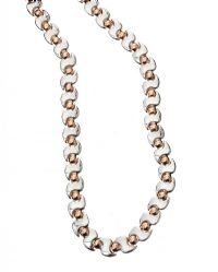9CT GOLD AND ROSE GOLD NECKLACE at Ross's Online Art Auctions