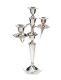 STERLING SILVER CANDLE STICK HOLDER (TRIO) at Ross's Online Art Auctions
