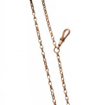ROSE GOLD TONE GUARD CHAIN at Ross's Online Art Auctions