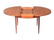 NINETEEN SEVENTIES TEAK DINING ROOM TABLE & FOUR CHAIRS at Ross's Online Art Auctions