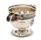 IRISH SILVER TWO HANDLED SUGAR BOWL at Ross's Online Art Auctions