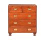 VICTORIAN CAMPAIGN CHEST OF DRAWERS at Ross's Online Art Auctions