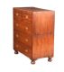 VICTORIAN CAMPAIGN CHEST OF DRAWERS at Ross's Online Art Auctions