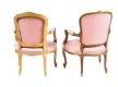 PAIR OF FRENCH GILT ARMCHAIRS at Ross's Online Art Auctions