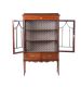 EDWARDIAN MAHOGANY DISPLAY CABINET at Ross's Online Art Auctions