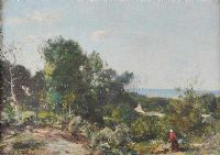 IN FRANCE by Sir Herbert Hughes Stanton RA at Ross's Online Art Auctions
