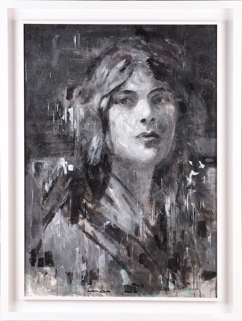 THE GIRL WHO REJECTED THE POET by Noel Murphy at Ross's Online Art Auctions