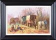 THE TRAVELLERS CAMP by Donal McNaughton at Ross's Online Art Auctions