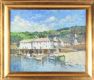 CALM WATER IN THE HARBOUR by John Ambrose at Ross's Online Art Auctions