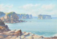 INTRINSIC BAY, KILKEE, COUNTY CLARE by George Trevor at Ross's Online Art Auctions