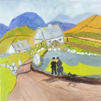 COUNTRY LIFE by Rose Elizabeth Moorcroft at Ross's Online Art Auctions