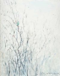 A BIRD IN THE BUSH by Con Campbell at Ross's Online Art Auctions