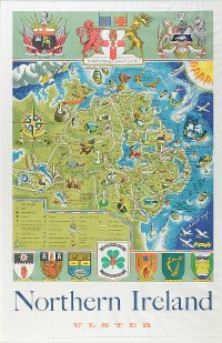 1950'S NORTHERN IRELAND TOURISM POSTER by Unknown at Ross's Online Art Auctions