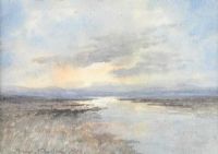BOGLANDS, CONNEMARA by William Percy  French at Ross's Online Art Auctions