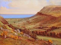 GLENARIFFE, COUNTY ANTRIM by David Overend at Ross's Online Art Auctions